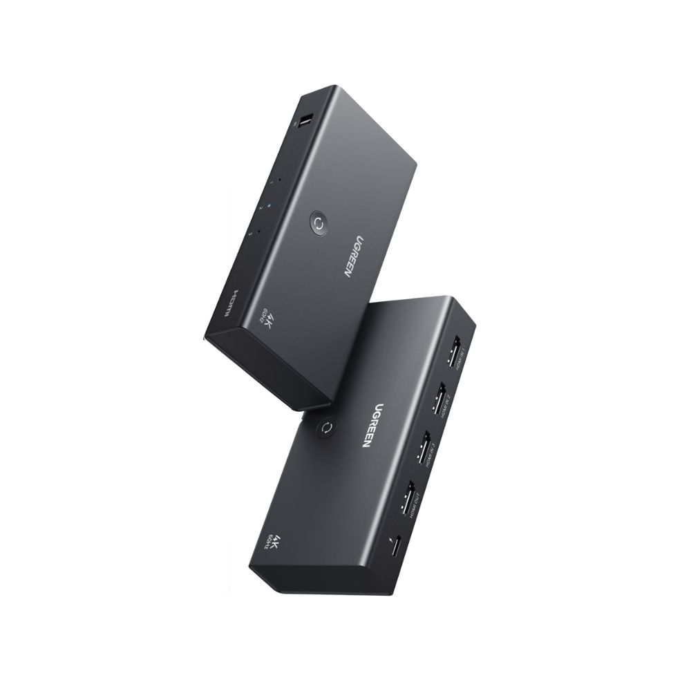 HDMI Switch 3 Θέσεων 4K/60Hz UGREEN AW504 55857, με USB-C τροφοδοσία | eLabstore.gr HDMI Switch 3 Θέσεων 4K/60Hz UGREEN AW504 55857, με USB-C τροφοδοσία | Επέκτασης Εικόνας | elabstore.gr