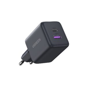 Φορτιστής Σπιτιού GaN PD 30W UGREEN X516 55539 2 Θέσεων Γκρι | Φόρτιση | elabstore.gr