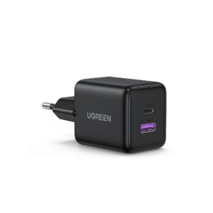 Φορτιστής Σπιτιού GaN PD 30W UGREEN X516 65014 2 Θέσεων Μαύρο | Φόρτιση | elabstore.gr