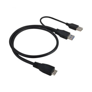 Καλώδιο USB 3.00 Male σε USB 3.0 Micro-B Male 1m Μαύρο | Αξεσουάρ | elabstore.gr
