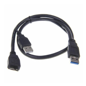 Καλώδιο USB 3.00 Male σε USB 3.0 Micro-B Male 1m Μαύρο | Αξεσουάρ | elabstore.gr