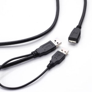 Καλώδιο USB 3.00 Male σε USB 3.0 Micro-B Male 1m Μαύρο | Αξεσουάρ | elabstore.gr