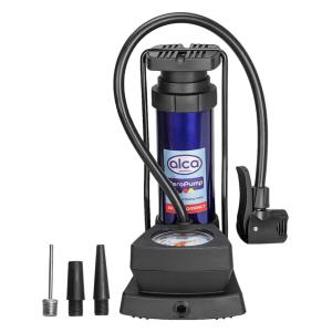 ALCA τρόμπα ποδιού 201300 με μανόμετρο, 160PSI, μπλε | Gadgets - Αξεσουάρ | elabstore.gr