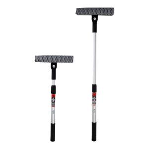 HEYNER καθαριστής τζαμιών 407300, τηλεσκοπικός έως 80cm, ασημί/μαύρος | Gadgets - Αξεσουάρ | elabstore.gr