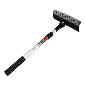 HEYNER καθαριστής τζαμιών 407300, τηλεσκοπικός έως 80cm, ασημί/μαύρος | Gadgets - Αξεσουάρ | elabstore.gr