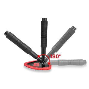 HEYNER βούρτσα με πανί μικροϊνών 407630, πτυσσόμενη έως 50cm, μαύρη/κόκκινη | eLabstore.gr HEYNER βούρτσα με πανί μικροϊνών 407630, πτυσσόμενη έως 50cm, μαύρη/κόκκινη | Gadgets - Αξεσουάρ | elabstore.gr