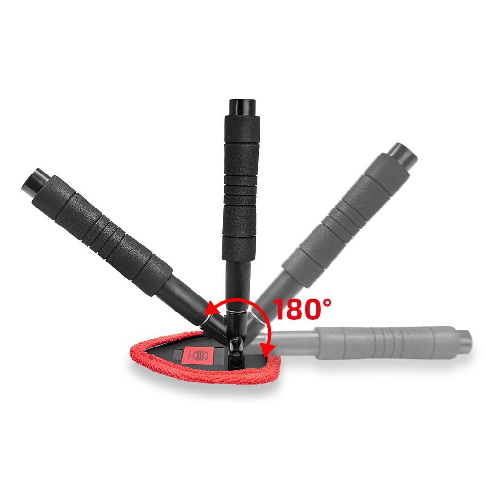HEYNER βούρτσα με πανί μικροϊνών 407630, πτυσσόμενη έως 50cm, μαύρη/κόκκινη | eLabstore.gr HEYNER βούρτσα με πανί μικροϊνών 407630, πτυσσόμενη έως 50cm, μαύρη/κόκκινη | Gadgets - Αξεσουάρ | elabstore.gr