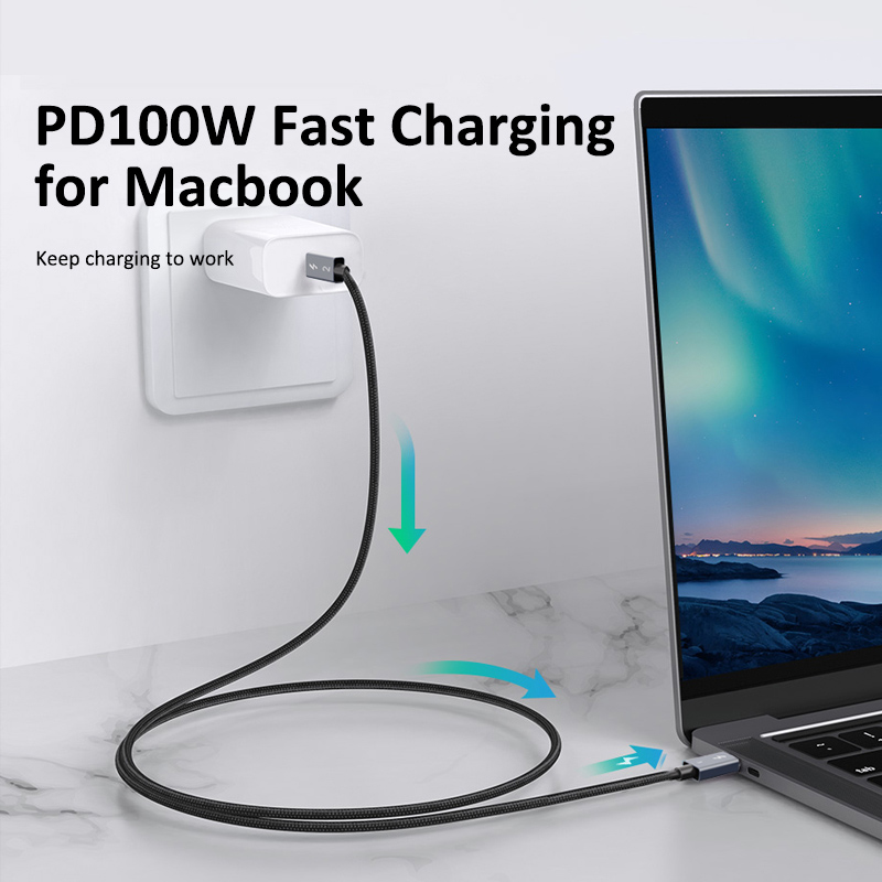 CABLETIME καλώδιο USB-C σε USB-C CT-C160-U31-TB3, 100W, 40Gbps, 4K/60Hz, 0.5m, μαύρο | eLabstore.gr CABLETIME καλώδιο USB-C σε USB-C CT-C160-U31-TB3, 100W, 40Gbps, 4K/60Hz, 0.5m, μαύρο | Καλώδια - Αντάπτορες | elabstore.gr