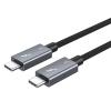 CABLETIME καλώδιο USB-C σε USB-C CT-C160-U31-TB3, 100W, 40Gbps, 4K/60Hz, 0.5m, μαύρο | Καλώδια - Αντάπτορες | elabstore.gr