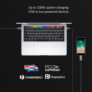 CABLETIME καλώδιο USB-C σε USB-C CT-C160-U31-TB3, 100W, 40Gbps, 4K/60Hz, 0.5m, μαύρο | eLabstore.gr CABLETIME καλώδιο USB-C σε USB-C CT-C160-U31-TB3, 100W, 40Gbps, 4K/60Hz, 0.5m, μαύρο | Καλώδια - Αντάπτορες | elabstore.gr