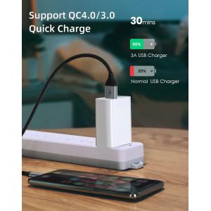 CABLETIME καλώδιο USB-C σε USB CT-C160-PU32-CMAMN1, 3A, 480Mbps, 0.25m, μαύρο | Καλώδια - Αντάπτορες | elabstore.gr