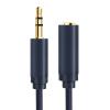 CABLETIME καλώδιο προέκτασης ήχου 3.5mm CT-AV302-H11G, gold plated, 3m, μπλε | Καλώδια - Αντάπτορες | elabstore.gr