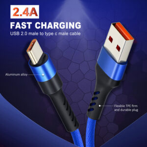 CABLETIME καλώδιο USB-C σε USB CT-C160-PU32-CMAM, 2.4A, 480Mbps, 1m, μπλε | eLabstore.gr CABLETIME καλώδιο USB-C σε USB CT-C160-PU32-CMAM, 2.4A, 480Mbps, 1m, μπλε | Καλώδια - Αντάπτορες | elabstore.gr