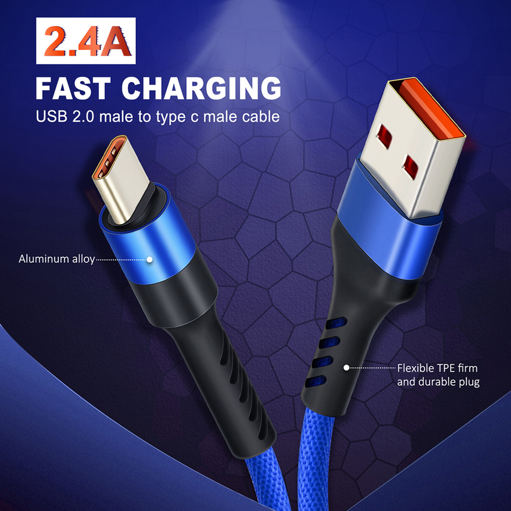 CABLETIME καλώδιο USB-C σε USB CT-C160-PU32-CMAM, 2.4A, 480Mbps, 1m, μπλε | eLabstore.gr CABLETIME καλώδιο USB-C σε USB CT-C160-PU32-CMAM, 2.4A, 480Mbps, 1m, μπλε | Καλώδια - Αντάπτορες | elabstore.gr