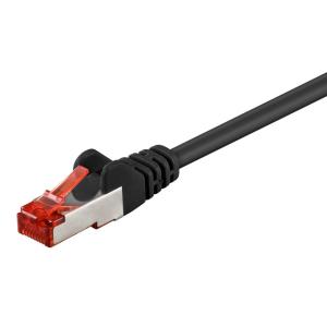 GOOBAY καλώδιο δικτύου 68700, CAT 6 S/FTP, copper, 250MHz, 5m, μαύρο | Καλώδια - Αντάπτορες | elabstore.gr