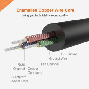 CABLETIME καλώδιο προέκτασης ήχου 3.5mm CT-AV311-P11FG, gold plated, 1.5m, μαύρο | eLabstore.gr