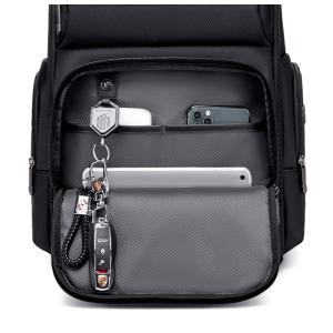 ARCTIC HUNTER τσάντα πλάτης B00492-1 με θήκη laptop 15.6", 22L, μαύρη | Προσωπική Φροντίδα | elabstore.gr