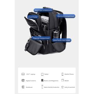 ARCTIC HUNTER τσάντα πλάτης B00492-1 με θήκη laptop 15.6", 22L, μαύρη | eLabstore.gr