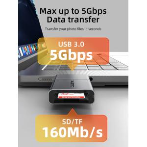 CABLETIME card reader CT-ACCD3-AG για SD & micro SD, USB 3.0, 5Gbps, γκρι | Συνοδευτικά PC | elabstore.gr