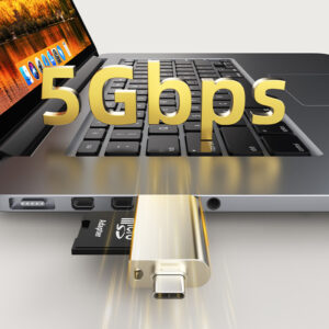 CABLETIME card reader CT-ACMCD2-ZG για SD & micro SD, USB 3.0, 5Gbps, γκρι | Συνοδευτικά PC | elabstore.gr
