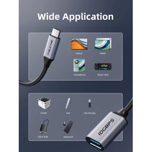 CABLETIME αντάπτορας USB-C σε USB CT-CMAF10-AGL, 10Gbps, γκρι | eLabstore.gr CABLETIME αντάπτορας USB-C σε USB CT-CMAF10-AGL, 10Gbps, γκρι | Καλώδια - Αντάπτορες | elabstore.gr