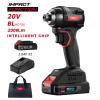 DELI παλμικό κατσαβίδι μπαταρίας DE-QZ20-1D2, Brushless, 20V, 2x 2Ah, 200N.m | Εργαλεία | elabstore.gr