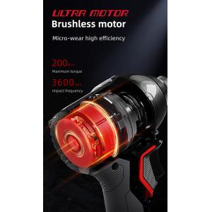 DELI παλμικό κατσαβίδι μπαταρίας DE-QZ20-1D2, Brushless, 20V, 2x 2Ah, 200N.m | Εργαλεία | elabstore.gr
