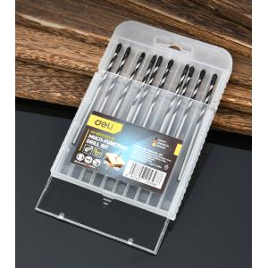 DELI σετ τρυπάνια DH-BWZ003-E1 για τοίχο/μέταλλο/ξύλο, 45# YG6X, 3x80mm, 10τμχ | Εργαλεία | elabstore.gr