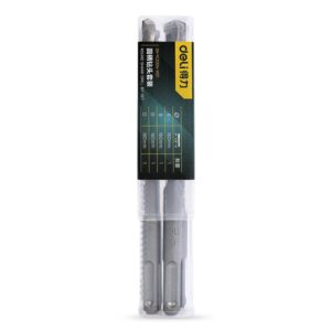 DELI σετ τρυπάνια DH-YCZ004-WD1 για τοίχο, 40Cr YG8, 6/8/10/12x160mm, SDS Plus, 4τμχ | Εργαλεία | elabstore.gr