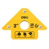 DELI μαγνητική γωνία συγκόλλησης DL-HDW25 με 45°/90°/135° γωνίες, 3", 11kg | Εργαλεία | elabstore.gr