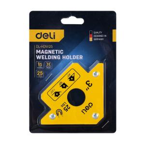 DELI μαγνητική γωνία συγκόλλησης DL-HDW25 με 45°/90°/135° γωνίες, 3", 11kg | Εργαλεία | elabstore.gr