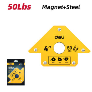 DELI μαγνητική γωνία συγκόλλησης DL-HDW50 με 45°/90°/135° γωνίες, 4", 22kg | eLabstore.gr DELI μαγνητική γωνία συγκόλλησης DL-HDW50 με 45°/90°/135° γωνίες, 4", 22kg | Εργαλεία | elabstore.gr