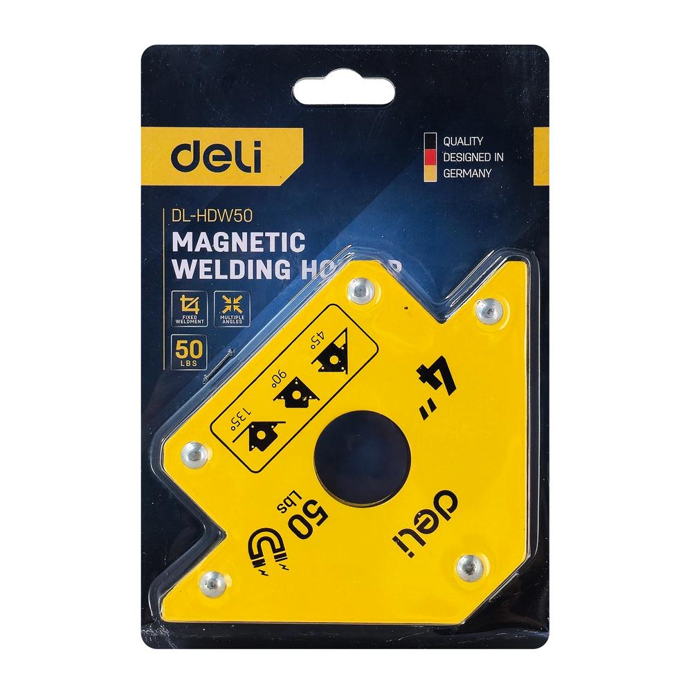 DELI μαγνητική γωνία συγκόλλησης DL-HDW50 με 45°/90°/135° γωνίες, 4", 22kg | eLabstore.gr DELI μαγνητική γωνία συγκόλλησης DL-HDW50 με 45°/90°/135° γωνίες, 4", 22kg | Εργαλεία | elabstore.gr