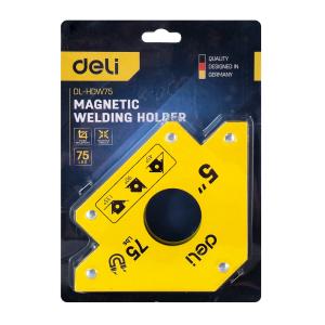 DELI μαγνητική γωνία συγκόλλησης DL-HDW75 με 45°/90°/135° γωνίες, 5", 34kg | eLabstore.gr DELI μαγνητική γωνία συγκόλλησης DL-HDW75 με 45°/90°/135° γωνίες, 5", 34kg | Εργαλεία | elabstore.gr
