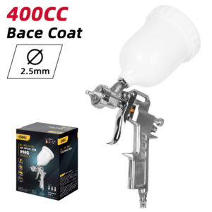 DELI πιστόλι βαφής αέρος άνω δοχείου DL-QPQ-990G, 600cc, 1.5mm | Εργαλεία | elabstore.gr