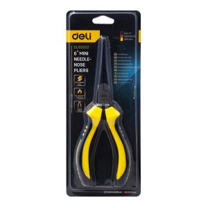 DELI μυτοτσίμπιδο ίσιο DL103202 με αντιολισθητικές λαβές, 150mm | Εργαλεία | elabstore.gr