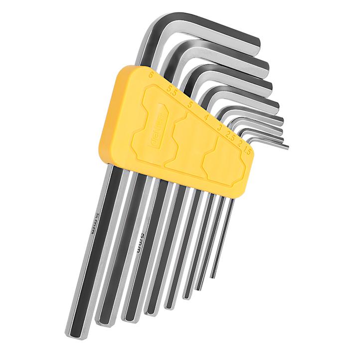 DELI σετ κλειδιά Allen DL230008 σε σχήμα L, 1.5-6mm, 8τμχ | eLabstore.gr DELI σετ κλειδιά Allen DL230008 σε σχήμα L, 1.5-6mm, 8τμχ | Εργαλεία | elabstore.gr