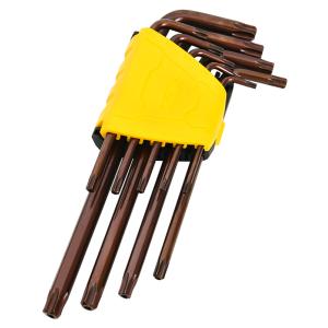 DELI σετ κλειδιά Torx DL230707G σε σχήμα L, T10-T50, 9τμχ | Εργαλεία | elabstore.gr