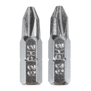 DELI σετ μύτες κατσαβιδιού DL251002, μαγνητικές, PH2x25mm, 2τμχ | Εργαλεία | elabstore.gr
