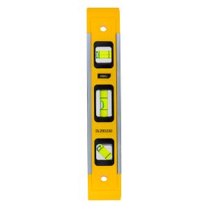 DELI αλφάδι DL290230 με 3 μάτια, πλαστικό, μαγνητικό, 23cm | Εργαλεία | elabstore.gr