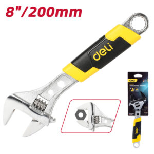 DELI γαλλικό κλειδί DL30108, αντιολισθητική λαβή, ρυθμιζόμενο 0-30mm, 200mm | eLabstore.gr DELI γαλλικό κλειδί DL30108, αντιολισθητική λαβή, ρυθμιζόμενο 0-30mm, 200mm | Εργαλεία | elabstore.gr
