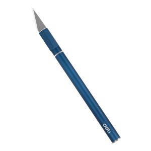 DELI κοπίδι χειροτεχνίας DL359201B με ανταλλακτικές λεπίδες, μεταλλικό, 149mm | Εργαλεία | elabstore.gr