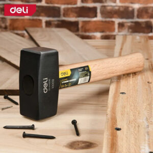 DELI βαριοπούλα DL448010 με ξύλινη λαβή, 1000gr, 270mm | Εργαλεία | elabstore.gr