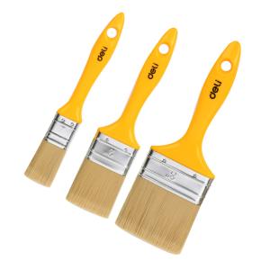 DELI σετ πινέλα βαφής DL509157 με συνθετικές τρίχες, πλαστική λαβή, 25/50/75mm, 3τμχ | Εργαλεία | elabstore.gr