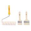 DELI σετ βαφής DL528003, ρολό με λαβή/2x πινέλα, 230mm, 50/100mm, 3τμχ | Εργαλεία | elabstore.gr