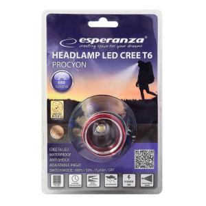 ESPERANZA φακός κεφαλής LED EOT001, 600lm, zoom, μαύρος/κόκκινος | eLabstore.gr ESPERANZA φακός κεφαλής LED EOT001, 600lm, zoom, μαύρος/κόκκινος | Φωτισμός | elabstore.gr