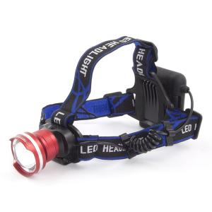 ESPERANZA φακός κεφαλής LED EOT001, 600lm, zoom, μαύρος/κόκκινος | Φωτισμός | elabstore.gr