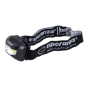ESPERANZA φακός κεφαλής LED EOT037, 100lm, μαύρος | Φωτισμός | elabstore.gr