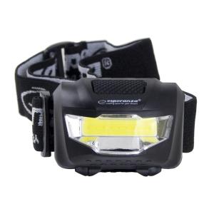 ESPERANZA φακός κεφαλής LED EOT037, 100lm, μαύρος | Φωτισμός | elabstore.gr