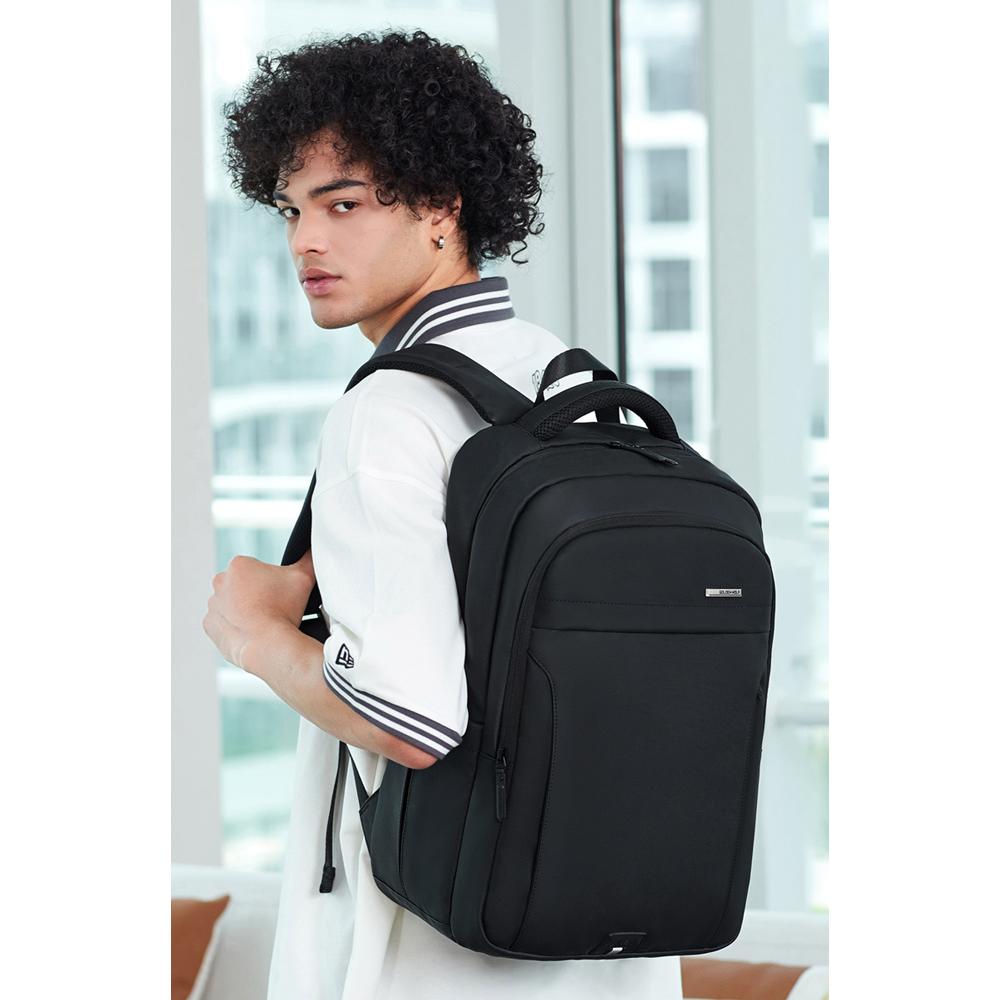 GOLDEN WOLF τσάντα πλάτης GB00711 με θήκη laptop 15.6", 27L, μαύρη | eLabstore.gr GOLDEN WOLF τσάντα πλάτης GB00711 με θήκη laptop 15.6", 27L, μαύρη | Προσωπική Φροντίδα | elabstore.gr